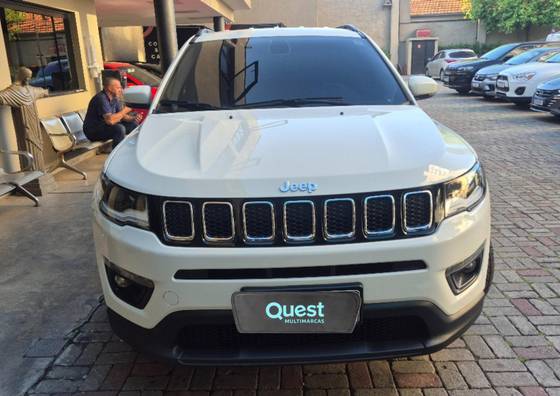 JEEP COMPASS 2.0 16V FLEX LONGITUDE AUTOMÁTICO JEEP COMPASS 2.0 16V FLEX LONGITUDE AUTOMÁTICO
